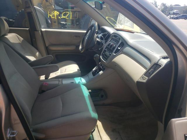 Photo 5 from auction – 2004 TOYOTA HIGHLANDER with VIN JTEGD21A340087948
