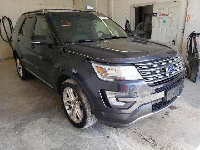 FORD EXPLORER X 2017 with VIN 1FM5K8D83HGA40103 - Photo from auction