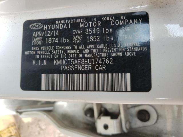 Photo 10 from auction – 2014 HYUNDAI ACCENT GLS with VIN KMHCT5AE8EU174762