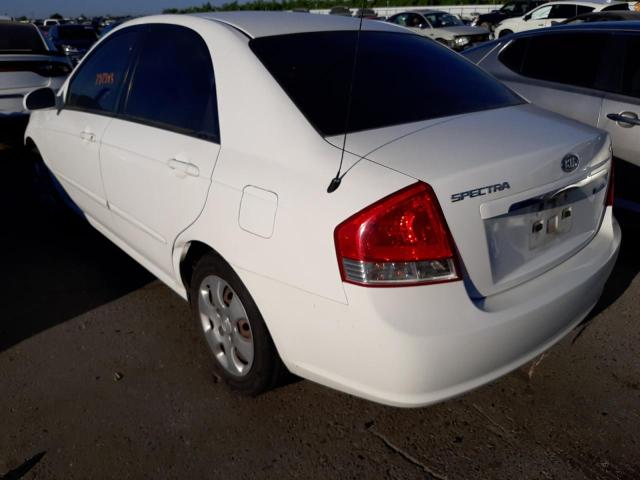 Photo 3 from auction – 2007 KIA SPECTRA EX with VIN KNAFE122175467924