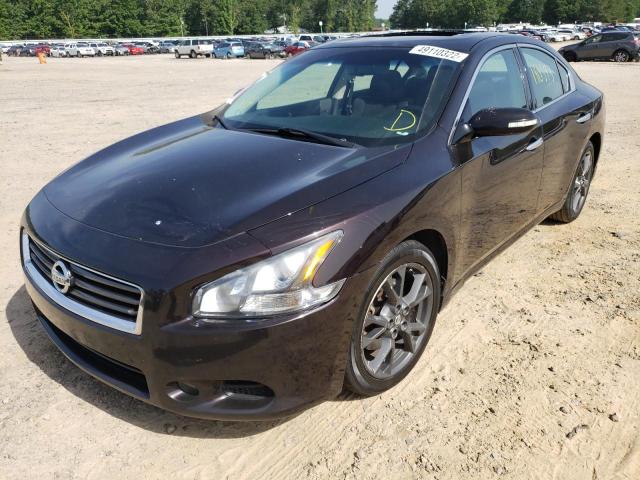 Photo 2 from auction – 2014 NISSAN MAXIMA S with VIN 1N4AA5AP5EC472202