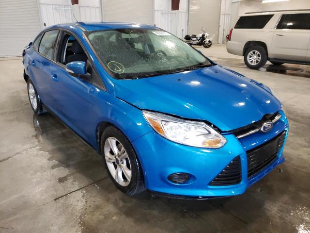 FORD FOCUS SE 2014 with VIN 1FADP3F23EL341203 - Photo from auction