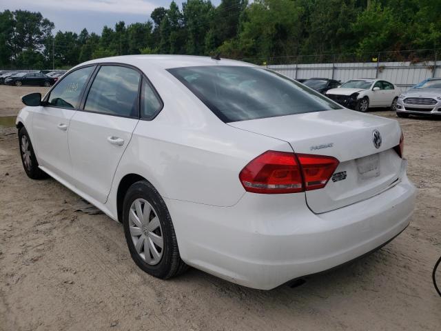 Photo 3 from auction – 2012 VOLKSWAGEN PASSAT S with VIN 1VWAH7A31CC023009