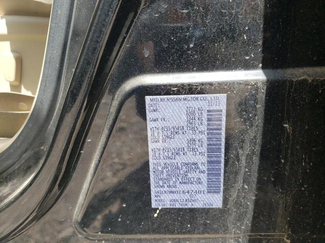 Photo 10 from auction – 2014 NISSAN PATHFINDER with VIN 5N1CR2MNXEC647401
