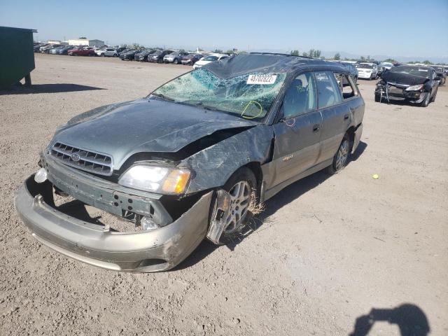 Photo 2 from auction – 2000 SUBARU LEGACY OUT with VIN 4S3BH6650Y7665801