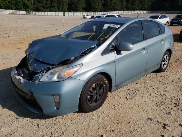 Photo 2 from auction – 2014 TOYOTA PRIUS with VIN JTDKN3DUXE1820838