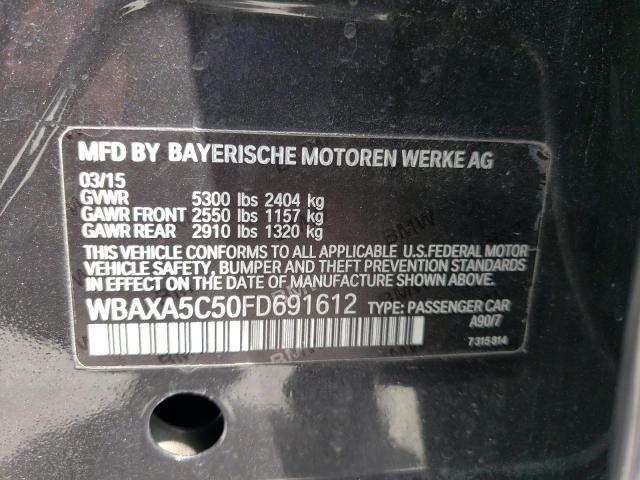 Photo 10 from auction – 2015 BMW 535 D with VIN WBAXA5C50FD691612