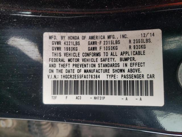 Photo 10 from auction – 2015 HONDA ACCORD SPO with VIN 1HGCR2E55FA076384