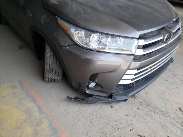 Photo 9 from auction – 2018 TOYOTA HIGHLANDER with VIN 5TDJZRFH2JS915104