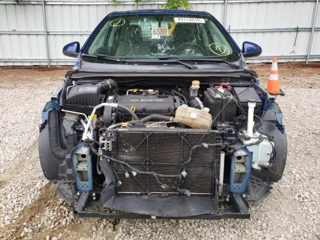 Photo 9 from auction – 2014 CHEVROLET SONIC LT with VIN 1G1JC5SH5E4224272