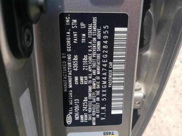 Photo 10 from auction – 2014 KIA OPTIMA LX with VIN 5XXGM4A74EG284955
