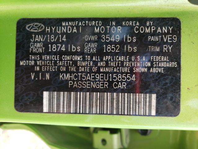 Photo 10 from auction – 2014 HYUNDAI ACCENT GLS with VIN KMHCT5AE9EU158554