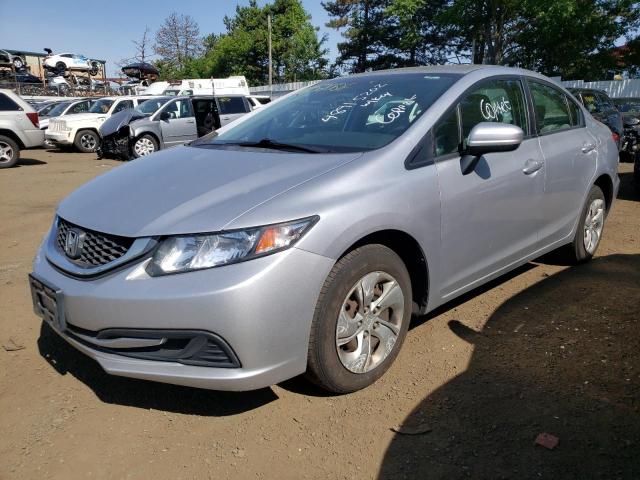 Photo 2 from auction – 2015 HONDA CIVIC LX with VIN 19XFB2F52FE231680