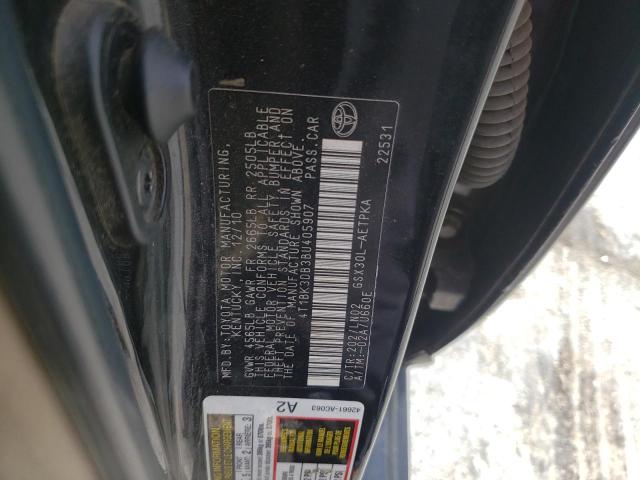 Photo 10 from auction – 2011 TOYOTA AVALON BAS with VIN 4T1BK3DB3BU405907