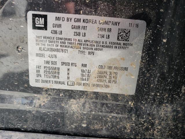 Photo 10 from auction – 2017 BUICK ENCORE PRE with VIN KL4CJASB4HB076121