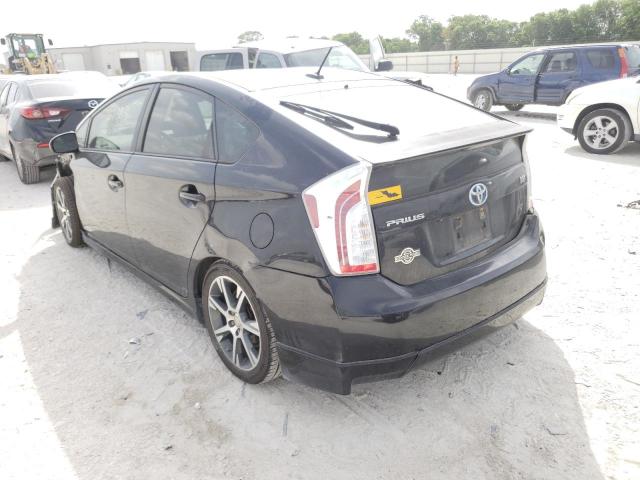 Photo 3 from auction – 2012 TOYOTA PRIUS with VIN JTDKN3DU1C5523432