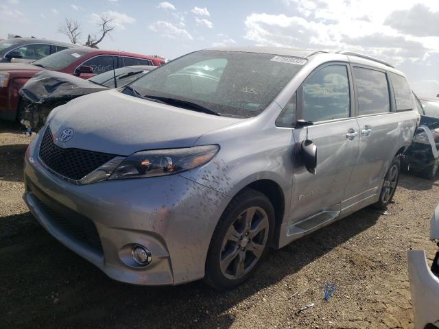 Photo 2 from auction – 2017 TOYOTA SIENNA SE with VIN 5TDXZ3DC5HS888912