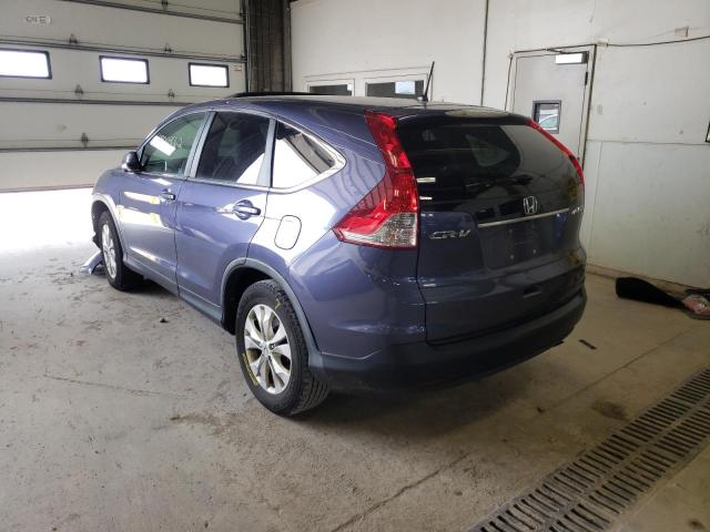 Photo 3 from auction – 2012 HONDA CR-V EX with VIN 5J6RM4H51CL007913