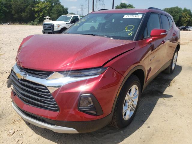 Photo 2 from auction – 2022 CHEVROLET BLAZER 2LT with VIN 3GNKBCR45NS143172