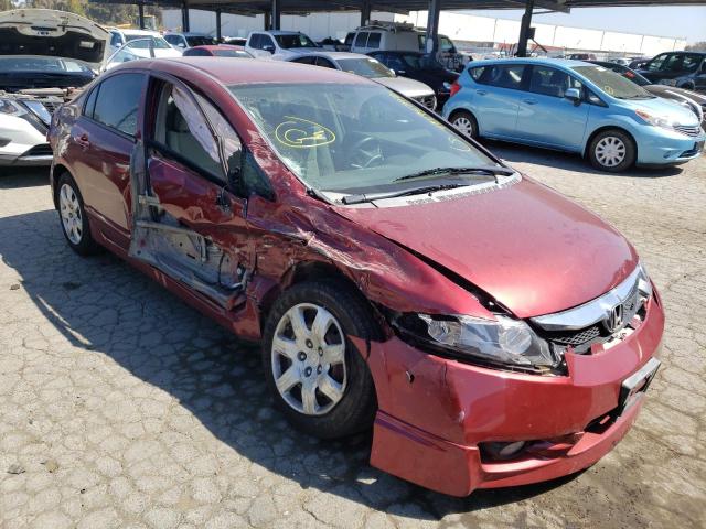 HONDA CIVIC LX 2010 with VIN 19XFA1F55AE034380 - Photo from auction