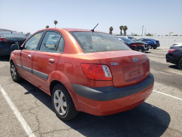 Photo 3 from auction – 2007 KIA RIO BASE with VIN KNADE123476187666