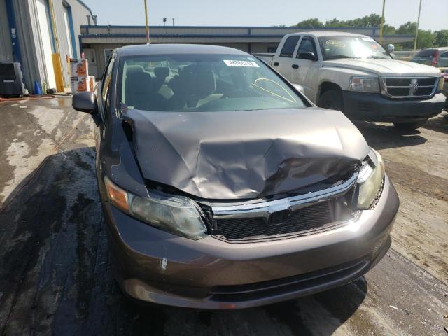 Photo 9 from auction – 2012 HONDA CIVIC LX with VIN 19XFB2F53CE087603