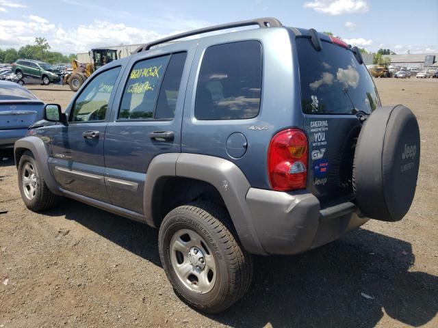 Photo 3 from auction – 2002 JEEP LIBERTY SP with VIN 1J4GL48K92W243206