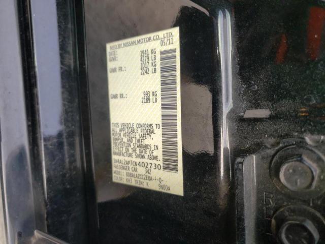 Photo 10 from auction – 2012 NISSAN ALTIMA BAS with VIN 1N4AL2AP7CN402730