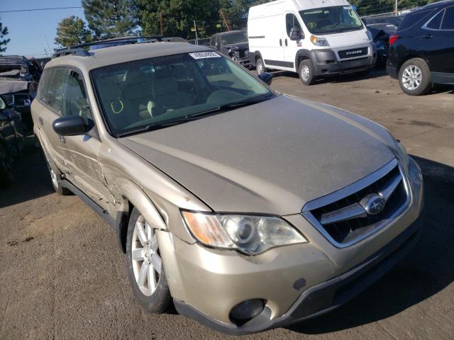 SUBARU OUTBACK 2. 2008 with VIN 4S4BP61CX87301244 - Photo from auction