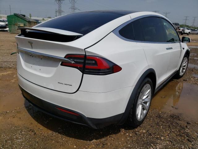 Photo 4 from auction – 2021 TESLA MODEL X with VIN 5YJXCAE25MF321531