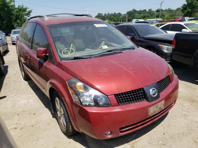 NISSAN QUEST S 2005 with VIN 5N1BV28U75N137651 - Photo from auction