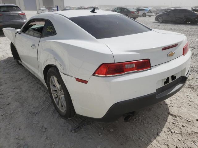 Photo 3 from auction – 2015 CHEVROLET CAMARO LT with VIN 2G1FD1E32F9110613