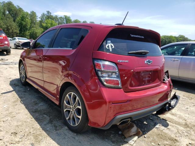 Photo 3 from auction – 2019 CHEVROLET SONIC LT with VIN 1G1JD6SBXK4139728