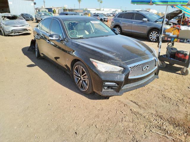 INFINITI Q50 BASE 2014 with VIN JN1BV7AR4EM683775 - Photo from auction