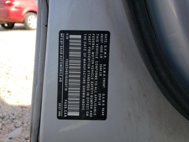 Zdjęcie 10 z aukcji – 2008 SAAB 9-5 2.3T z VIN YS3ED49G183503718