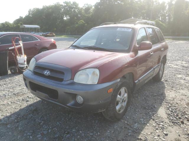 Photo 2 from auction – 2005 HYUNDAI SANTA FE with VIN KM8SC13E25U005404