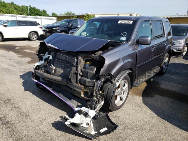 Photo 2 from auction – 2015 HONDA PILOT EXL with VIN 5FNYF4H51FB001077