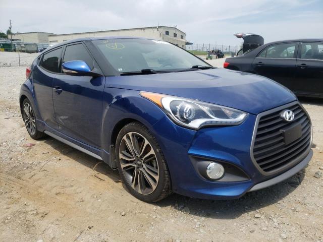 HYUNDAI VELOSTER T 2016 with VIN KMHTC6AE6GU285576 - Photo from auction