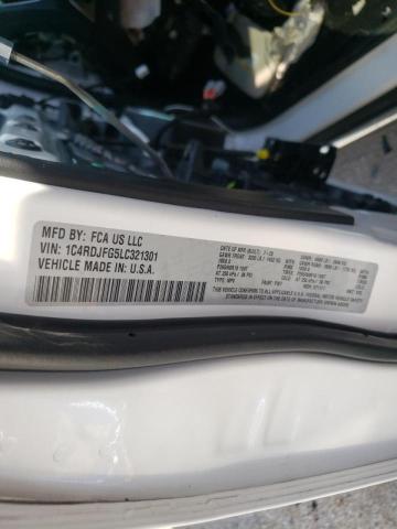 Photo 10 from auction – 2020 DODGE DURANGO SS with VIN 1C4RDJFG5LC321301
