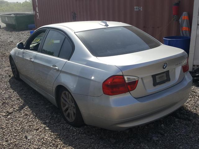 Photo 3 from auction – 2007 BMW 328 I with VIN WBAVA33567KX74406