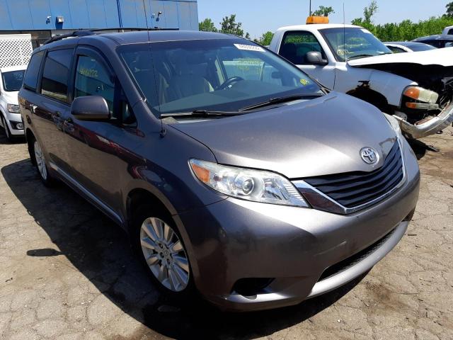TOYOTA SIENNA LE 2014 with VIN 5TDJK3DC3ES090558 - Photo from auction