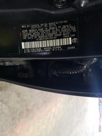Photo 10 from auction – 2015 TOYOTA CAMRY HYBR with VIN 4T1BD1FK3FU157157