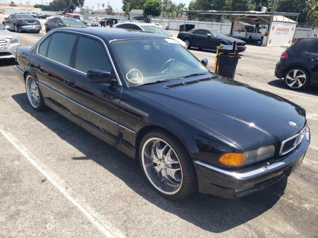 BMW 750 IL 1998 with VIN WBAGK2329WDH69647 - Photo from auction