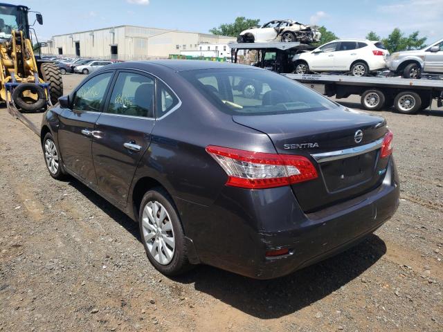 Photo 3 from auction – 2014 NISSAN SENTRA S with VIN 3N1AB7AP0EL674570