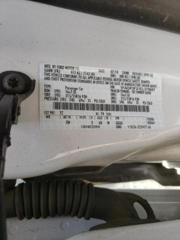 Photo 10 from auction – 2014 FORD FOCUS SE with VIN 1FADP3F21EL375687