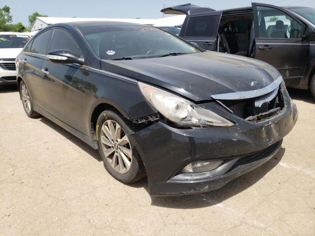 HYUNDAI SONATA GLS 2014 with VIN 5NPEC4AC4EH946092 - Photo from auction