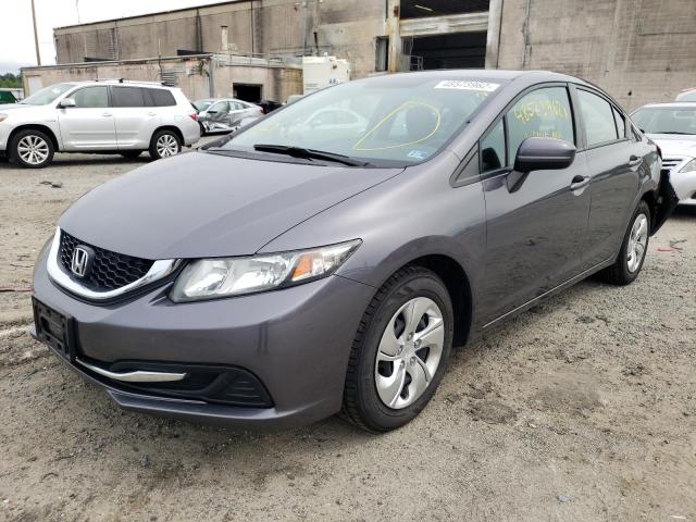 Photo 2 from auction – 2015 HONDA CIVIC LX with VIN 19XFB2F52FE092053