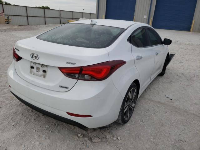 Photo 4 from auction – 2016 HYUNDAI ELANTRA SE with VIN 5NPDH4AEXGH656330