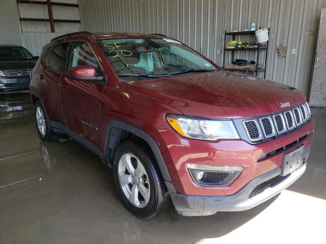 JEEP COMPASS LA 2020 with VIN 3C4NJDBB9LT252409 - Photo from auction