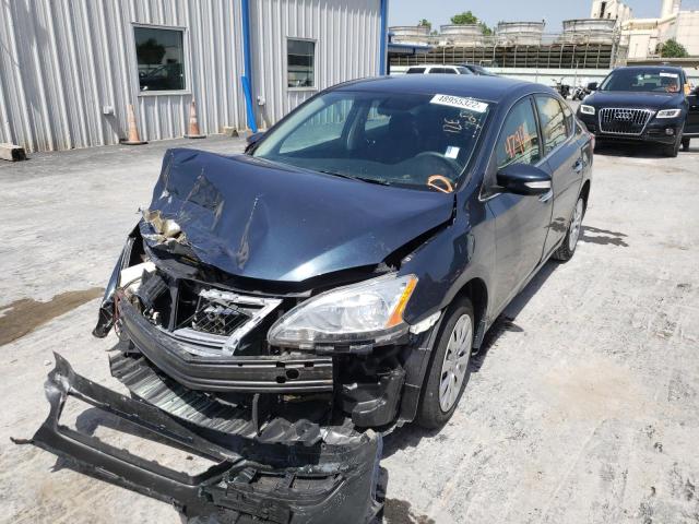 Photo 2 from auction – 2013 NISSAN SENTRA S with VIN 1N4AB7AP3DN902434